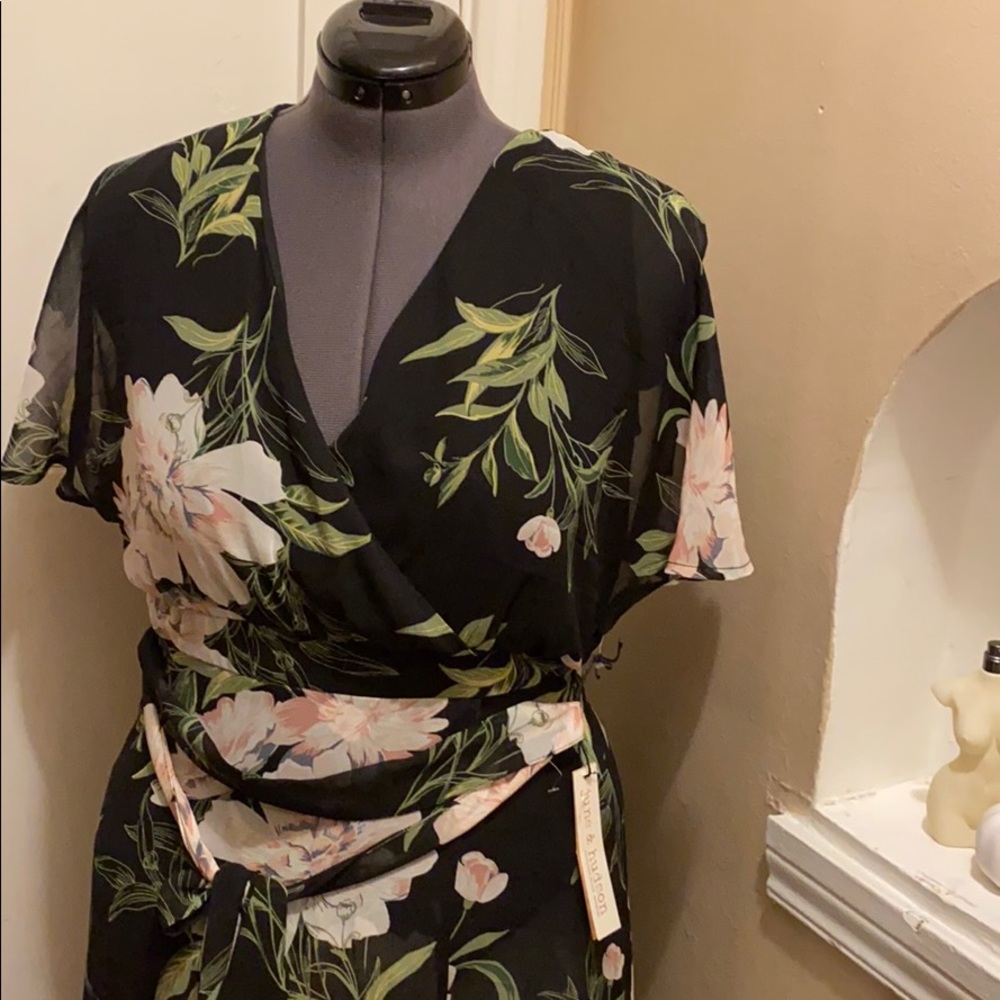 Floral dress size 12